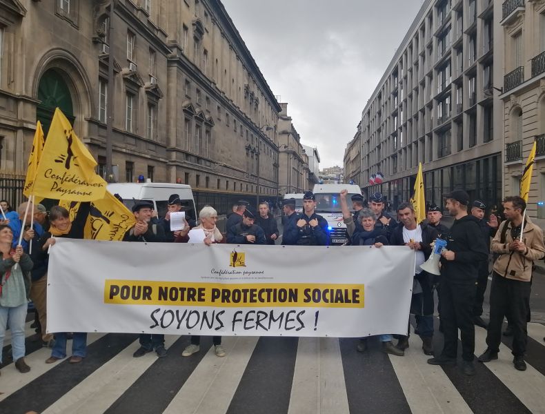  Crédits photo&nbsp;: Confédération paysanne